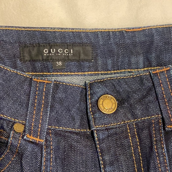 GUCCI denim mini skirt - Picture 3 of 3